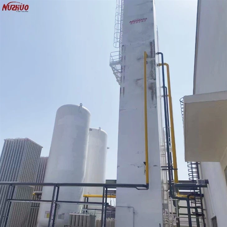 NUZHUO 1Ton/Hour Liquid Oxygen Nitrogen Generating Equipment ASU Plant